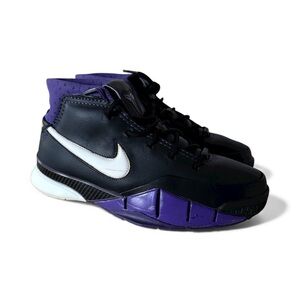 Nike Zoom Kobe 1 2006 Black Out 313143-014 Purple White Mens’s 9.5